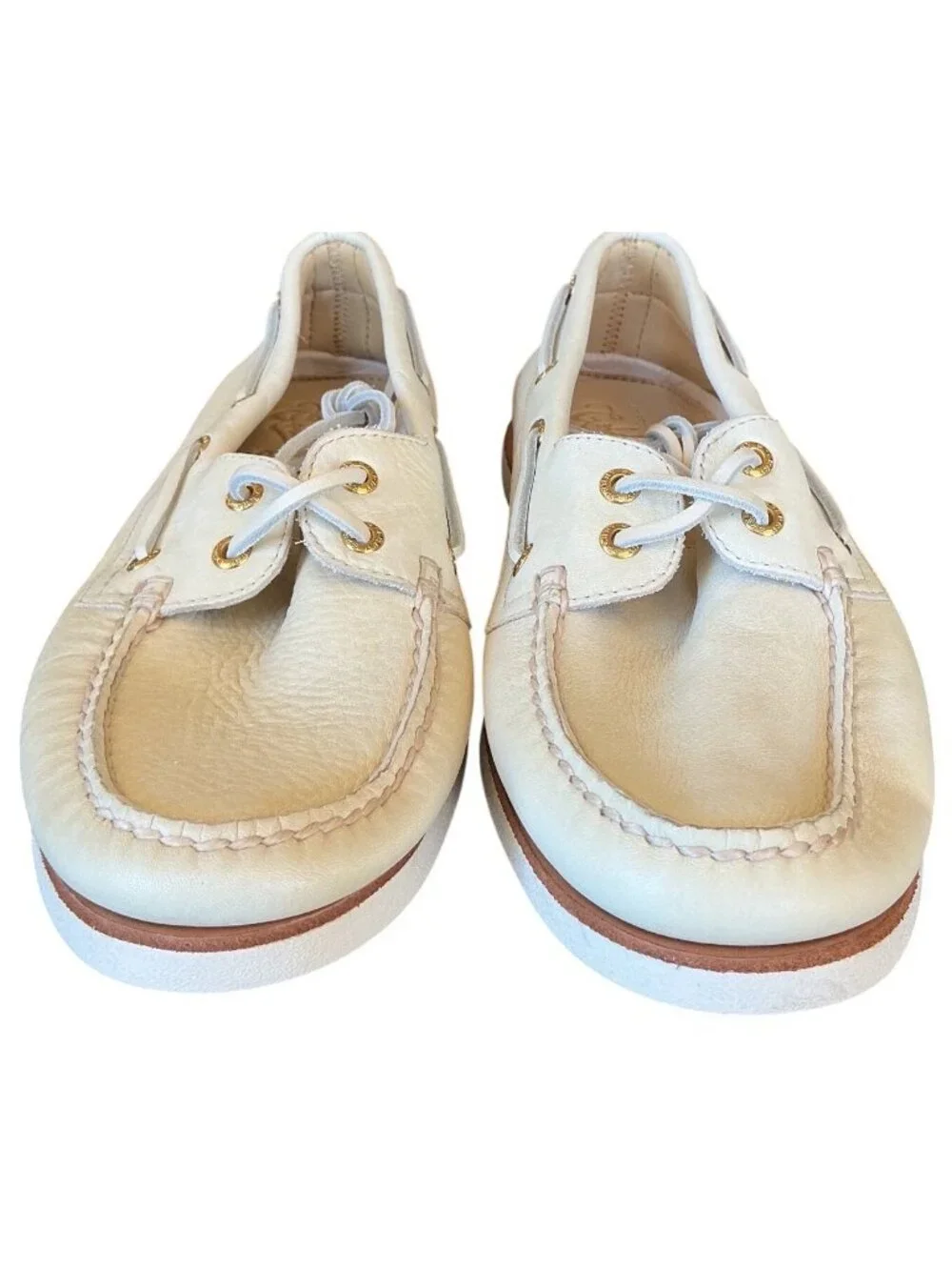 Sperry Top-Sider Gold Cup Authentic Original™ 2-Eye Boat Shoe SAMPLE Size 9 New